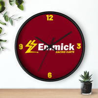 Vintage Karting Emmick Racing Karts Wall Clock