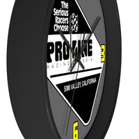 Vintage Karting Proline Kart Racing Chassis Wall Clock