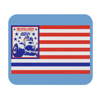 Vintage Karting McCulloch American Flag Enduro Mouse Pad