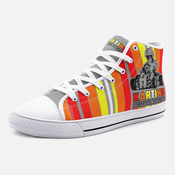 Kart Racing International Motorsport Unisex High Top Canvas Shoes