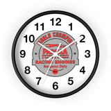 Vintage Karting Parilla World Champion Kart Engines Badge Wall Clock