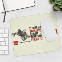 Vintage Karting Bug Engineering Stinger Fly Mousepad