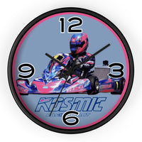 Kart Racing Kosmic Karting Inspired Wall Clock