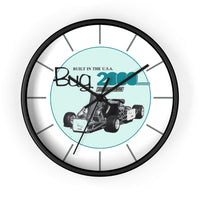 Vintage Karting Bug 2000 Wall Clock