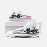 Kart Racing #67 Unisex High Top Canvas Shoes
