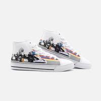 Kart Racing #67 Unisex High Top Canvas Shoes