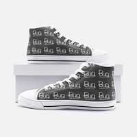 Vintage Karting Bug Racing Karts Unisex High Top Canvas Shoes