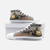 Kart Racing Champ Karts Unisex High Top Canvas Shoes
