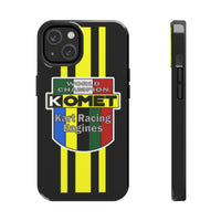 Vintage Karting Komet World Champion Kart Racing Engines Tough Phone Case