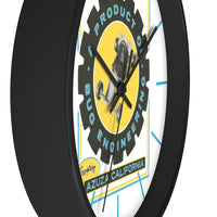 Vintage Karting Bug Engineering Scorpion - Azuza, California Wall Clock