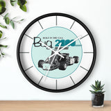 Vintage Karting Bug 2000 Wall Clock