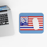 Vintage Karting McCulloch American Flag Enduro Mouse Pad