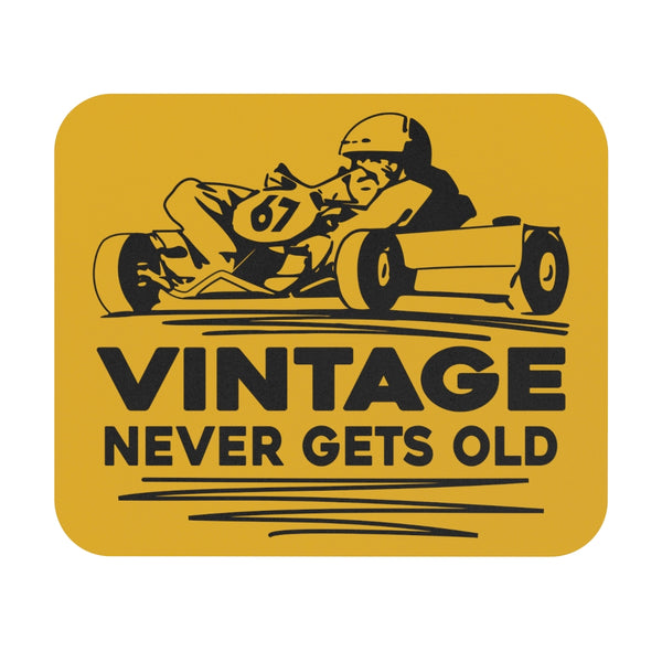 Vintage Enduro Karting Never Gets Old Mouse Pad