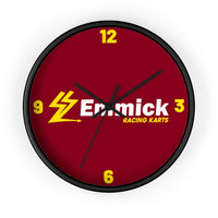 Vintage Karting Emmick Racing Karts Wall Clock
