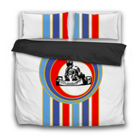 Kart Racing Top Kart Colors Inspired 3 Piece Bedding Sets