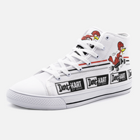 Vintage Karting Dart Kart by Rupp Unisex High Top Canvas Shoes