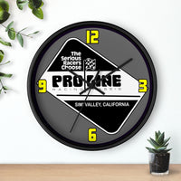Vintage Karting Proline Kart Racing Chassis Wall Clock