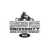 Kart Racing Racemore State University Bubble-free stickers