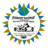 Vintage Karting 1966 Enduro Race at Stardust Raceway Las Vegas Bubble-free stickers