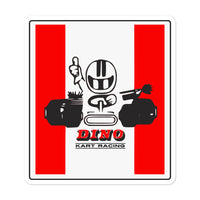 Vintage Karting Dino Kart Bubble-free stickers