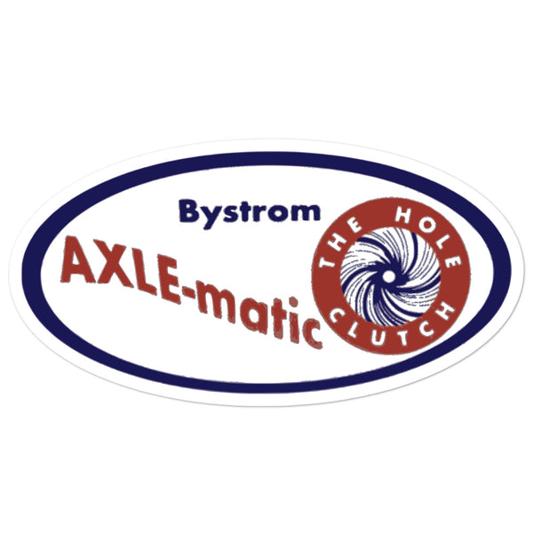 Vintage Karting Bystrom Axel Clutch Bubble-free stickers