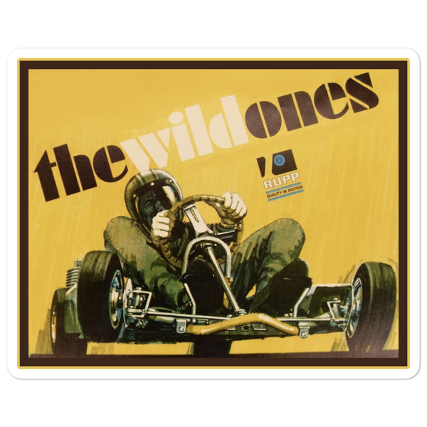 Vintage Karting Rupp Enduro The Wild Ones Bubble-free stickers