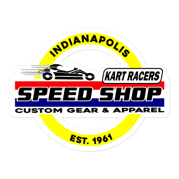 Vintage Karting Banzai IKS Kart Shop Bubble-free stickers – Kart Racers  Speed Shop