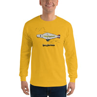 Vintage Karting Gary Hartman Blimp Pipe Men’s Long Sleeve Shirt