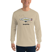 Vintage Karting Gary Hartman Blimp Pipe Men’s Long Sleeve Shirt