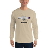 Vintage Karting Gary Hartman Blimp Pipe Men’s Long Sleeve Shirt
