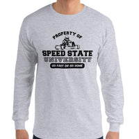 Kart Racing Speed State U Long Sleeve T-Shirt