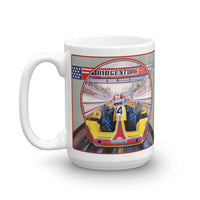Vintage Kart Racing 1981 Bridgestone GPX200 Grand Prix of Long Beach Coffee Mug