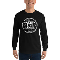 Kart Racing "Race AREA 51" Karting is Universal Premium Long Sleeve T-Shirt