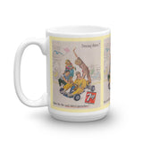 Vintage Kart Racing 7Up Driving Thirst Ad Coffee Mug