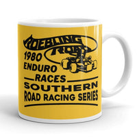 Vintage Karting 1980 Roebling Road Enduro Races Coffee Mug