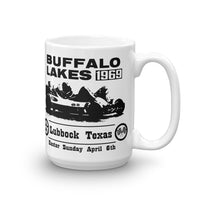 Vintage 1969 Buffalo Lakes Enduro Kart Race Coffee Mug