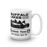Vintage 1969 Buffalo Lakes Enduro Kart Race Coffee Mug