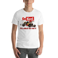 Vintage Karting Original Go Kart "Great Day For It" Premium T-Shirt