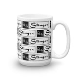Vintage Karting Bug Engineering Bug Stinger Go Kart Pattern Coffee Mug