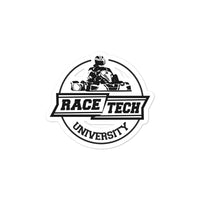 Kart Racing Race Tech U Circle Bubble-free stickers