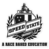 Kart Racing Speed State University Bubble-free stickers