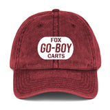 Vintage Karting Fox Go Boy Carts Vintage Cotton Twill Cap