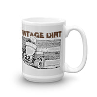 Vintage Dirt Karting "Take a Ride on the Wild Side" Coffee Mug