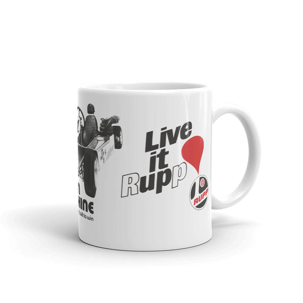 Live It Rupp Vintage Live It Rupp Enduro Kart Mean Machine Coffee Mug – Kart Racers ...