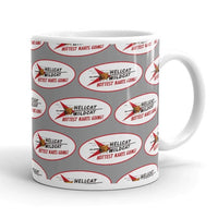 Vintage Karting Hellcat Wildcat Kart Pattern Coffee Mug