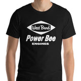 Vintage Karting West Bend Kart Racing Power Bee Engines Premium Short-Sleeve Unisex T-Shirt