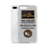 Vintage Karting 1966 IKF Enduro Nationals Indianapolis Raceway Park iPhone Case