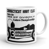 Vintage Kart Racing 1969 Connecticut Kart Club Enduro Nationals Coffee Mug
