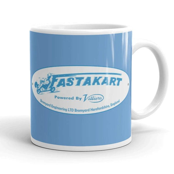 Vintage Karting Fastakart Powered by Villiers Coffee Mug