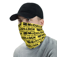 Vintage Karting McCulloch "The Name That Means Kart Engines" Neck Gaiter Face Mask